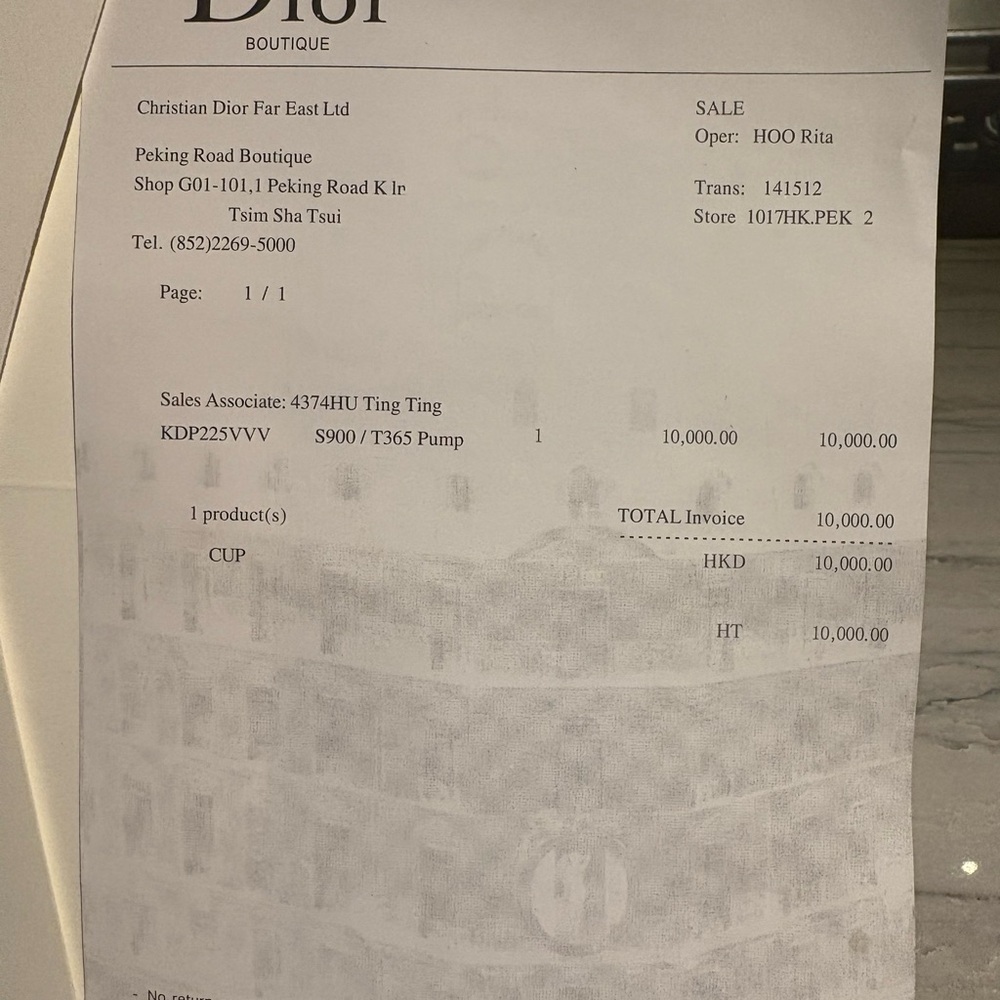 Dior Monogram High-Top Sneakers - Navy and White - Picture 10 of 16